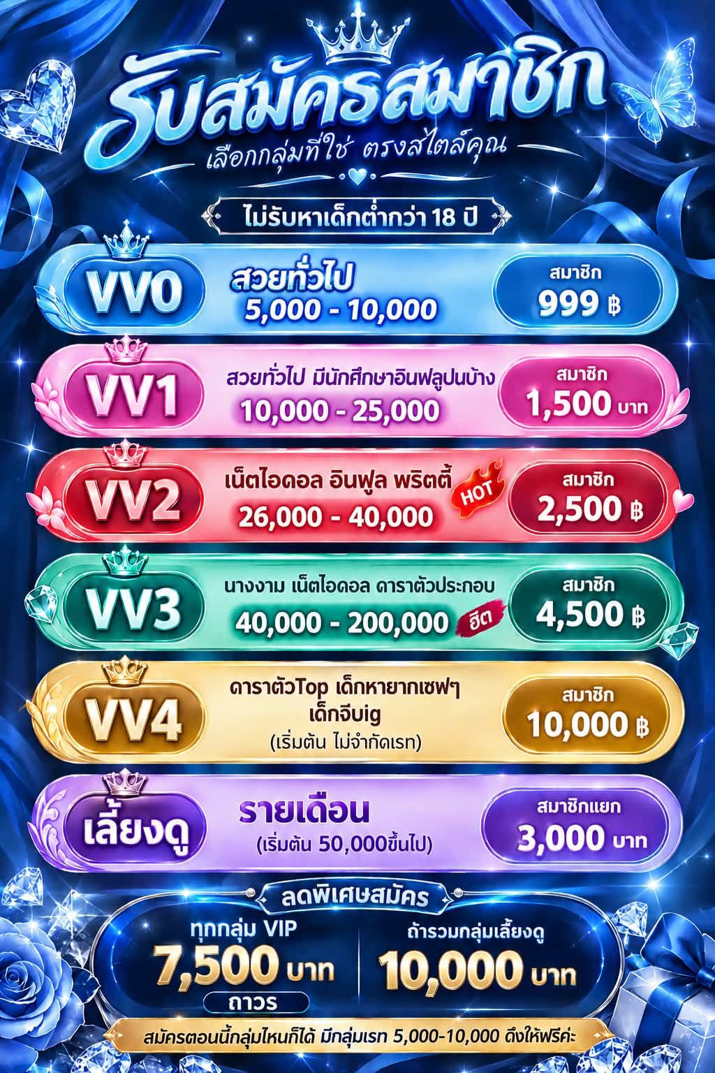 🎇 สาวสวย โปรไฟล์ดี เน็ตไอดอล ดารา อินฟลูทักค่ะ 🎇