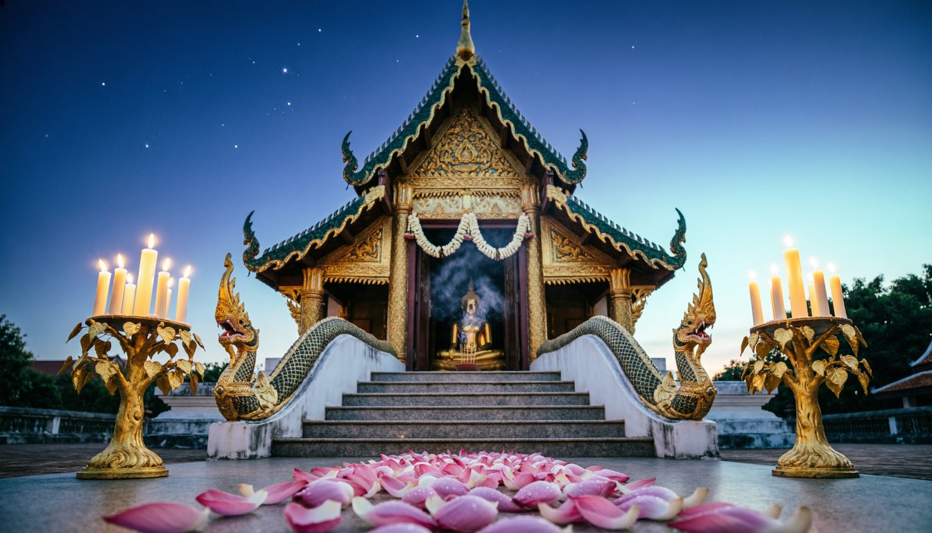 15 ค่ำเดือน 3 วันมาฆบูชา